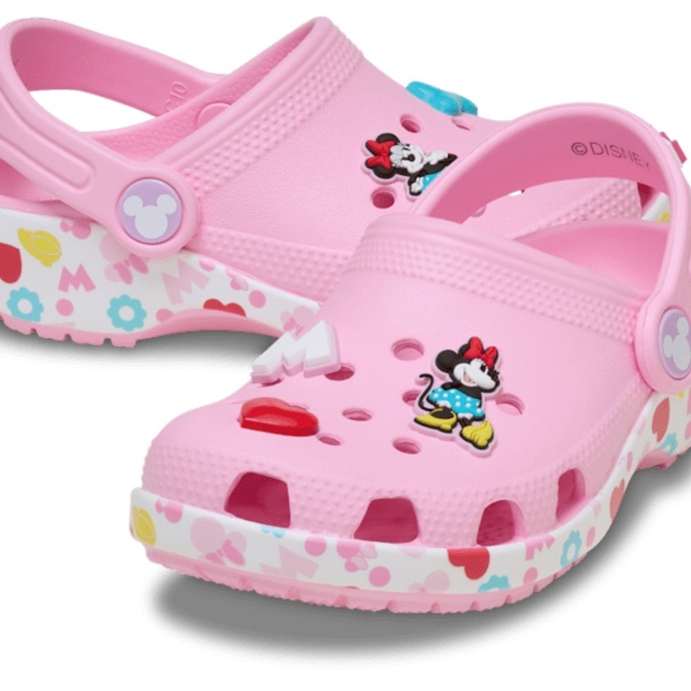 Disney toddler Pink Clogs with Minnie Mouse Design- sold out online